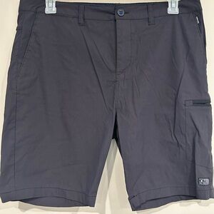Men's Dark Gray Cargo Shorts